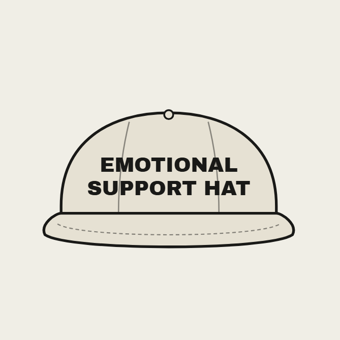 Emotional Support Hat — style 001