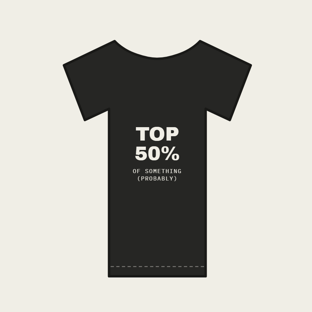 Emotional Support Tee — TOP 50%