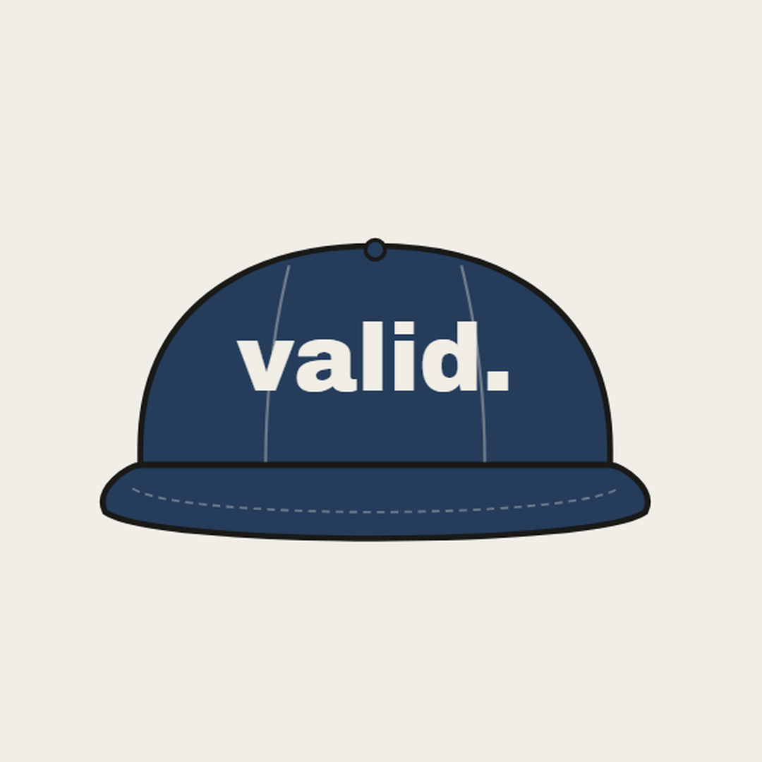 Word Cap — "valid."